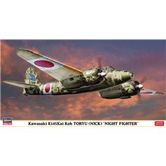 Hasegawa 1:48 Kawasaki Ki-45Kai Koh Toryu (Nick) - NIGHT FIGHTER - LIMITED EDITION