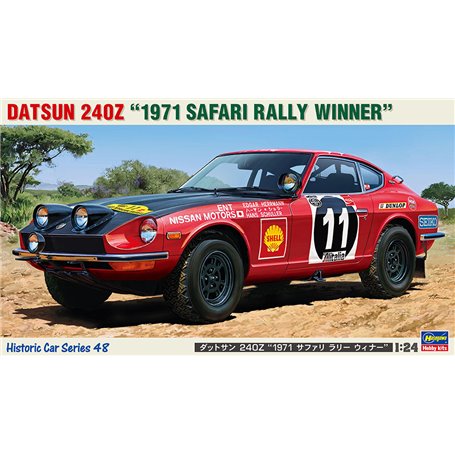 Hasegawa 21148 Datsun 240Z "1971 Safari Rally Winner"