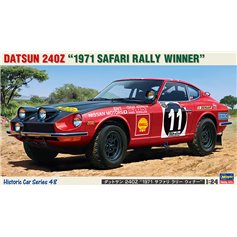 Hasegawa 1:24 Datsun 240Z - 1971 SAFARI RALLY WINNER 