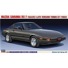 Hasegawa 1:24 Mazda Savanna RX-7 (SA22C) - LATE VERSION TURBO GT - 1983