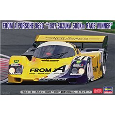 Hasegawa 1:24 From A Porsche 962C - 1987 SUZUKA 500KM RACE WINNER - LIMITED EDITION