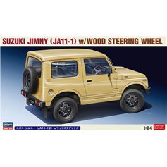 Hasegawa 1:24 Suzuki Jimny (JA11-1) - W/WOOD STEERING WHEEL - LIMITED EDITION