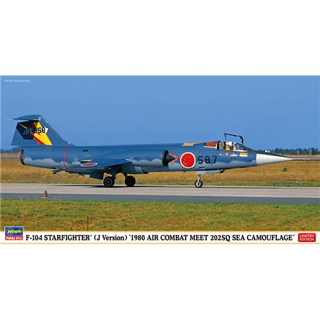 Hasegawa 07508 F-104 Starfighter (J Version) '1980 Air Combat Meet 202SQ  Sea Camouflage'