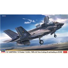 Hasegawa 1:72 F-35 Lightning II B VERSION - U.S.M.C. VMFA-242 TEST OF TAKING OFF AND LANDING ON IZUMO - LIMITED EDITION