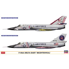 Hasegawa 1:72 F-106A Delta Dart - BICENTENNIAL - LIMITED EDITION