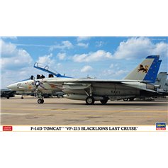 Hasegawa 1:72 F-14D Tomcat - VF-213 BLACKLIONS LAST CRUISE - LIMITED EDITION