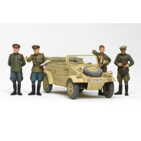 Tamiya 1:35 Russian commanders | 4 figurines |