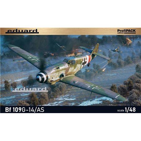 Eduard 82162 BF 109G-14/AS ProfiPACK