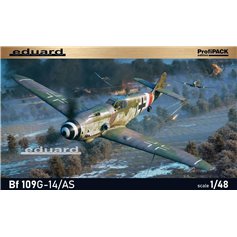 Eduard 1:48 Messerschmitt Bf-109 G-14/AS - ProfiPACK edition 