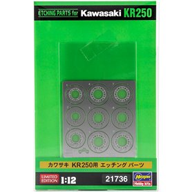 Hasegawa 21736 Etching Parts for Kawasaki KR250 1:12