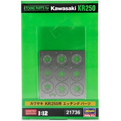 Hasegawa 21736 Etching Parts for Kawasaki KR250 1:12