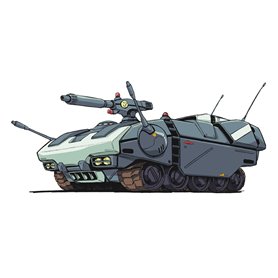 Hasegawa 64795 Crusher Joe Gelleon (OVA Version)