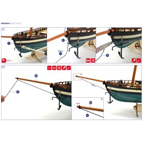 Artesania latina 1:41 American Schooner Virginia