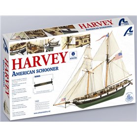 ARTESANIA LATINA 22416 American Schooner Harvey 2022 - 1:60