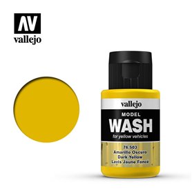 Vallejo MODEL WASH 76503 Dark Yellow / 35ml