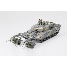 Tamiya 1:35 Type 90 Tank w/Mine Roller 