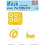 Special Hobby M72020 Focke Wulf FW189C/V-6 Mask For Special Hobby Kit