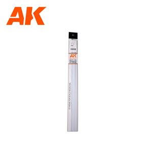 AK Interactive Strips 0.50 x 0.50 x 350mm - STYRENE STR