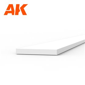 AK Interactive Strips 0.50 x 4.00 x 350mm - STYRENE STR