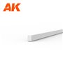 AK Interactive 6513 STYRENE STRIPS 0.75mm x 0.50mm x 350mm - 10szt.