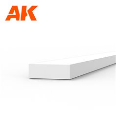 AK Interactive Strips 1.00 x 3.00 x 350mm - STYRENE STR