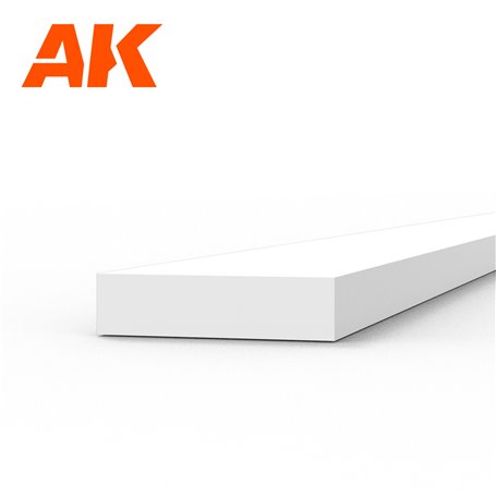 AK Interactive Strips 1.00 x 4.00 x 350mm - STYRENE STR