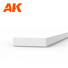 AK Interactive Strips 1.00 x 4.00 x 350mm - STYRENE STR