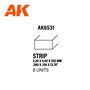 AK Interactive Strips 2.00 x 4.00 x 350mm - STYRENE STR
