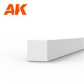 AK Interactive Strips 2.00 x 2.00 x 350mm - STYRENE STR