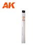 AK Interactive Rod 0.75 diameter x 350mm - STYRENE STRI