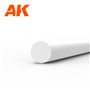 AK Interactive Rod 2.00 diameter x 350mm - STYRENE STRI