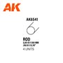 AK Interactive 6541 STYRENE ROD 3.00mm x 350mm - 4szt.