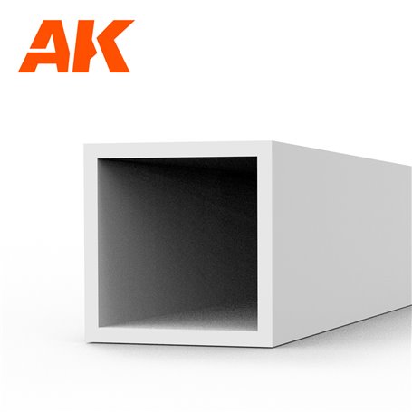 AK Interactive Square hollow tube 4.00x350mm(0,7mm)-STY