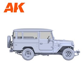 AK Interactive 1:35 FJ43 SUV WITH HARD TOP