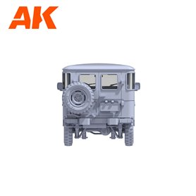 AK Interactive 1:35 FJ43 SUV WITH HARD TOP