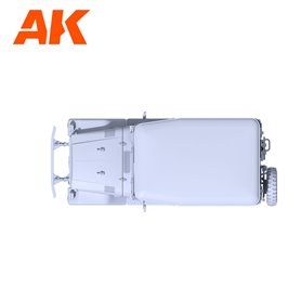 AK Interactive 1:35 FJ43 SUV WITH HARD TOP