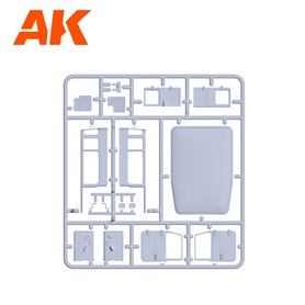 AK Interactive 1:35 FJ43 SUV WITH HARD TOP