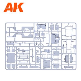 AK Interactive 1:35 FJ43 SUV WITH HARD TOP