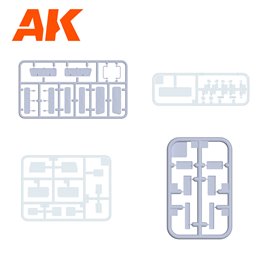 AK Interactive 1:35 FJ43 SUV WITH HARD TOP