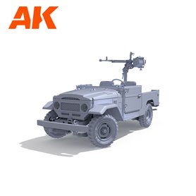 AK Interactive 1:35 FJ43 PICKUP WITH DSHKM