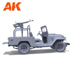 AK Interactive 1:35 FJ43 PICKUP WITH DSHKM