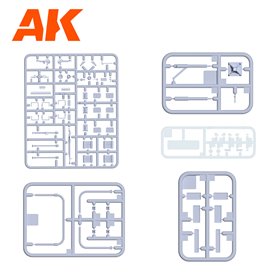 AK Interactive 1:35 FJ43 PICKUP WITH DSHKM
