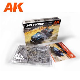 AK Interactive 1:35 FJ43 PICKUP WITH DSHKM