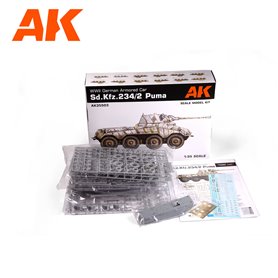 AK Interactive 1:35 Sd.Kfz.234/2 Pyma (Cart�n 12 Unidades)