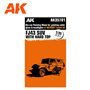 AK Interactive 1:35 Maski do FJ43 SUV WITH HARD TOP
