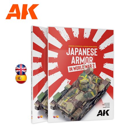 AK Interactive JAPANESE ARMOR in WWII - Biling�al (EN a