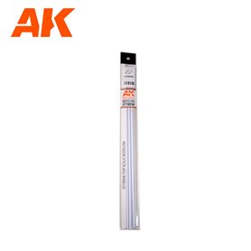 AK Interactive U Channel 4.0 width x 350mm - STYRENE ST