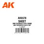 AK Interactive 2mmthickness x 245 x 195mm - STYRENE SHE