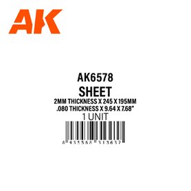 AK Interactive Square Pavement Brick Big.5 MM/.196 She