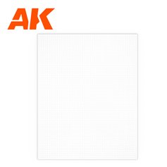 AK Interactive 6580 SQUARE PAVEMENT BRICK SMALL 4mm x 245mm x 195mm - 1szt.